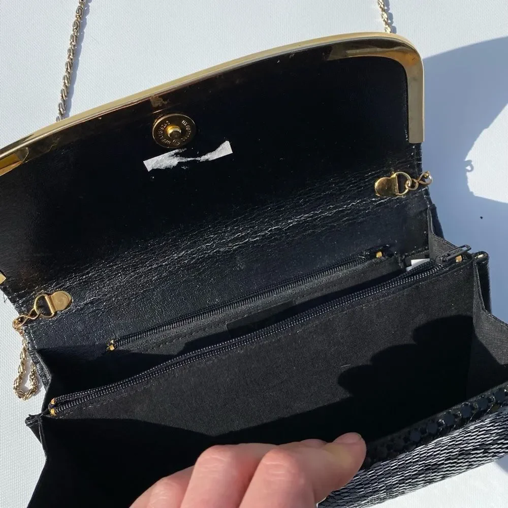 Vintage 80s Metal Mesh Cocktail Bag in Wonderful Condition